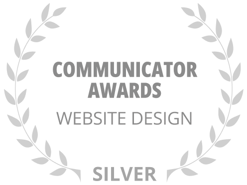 Communicator Awards, Website Design, Silver Medal