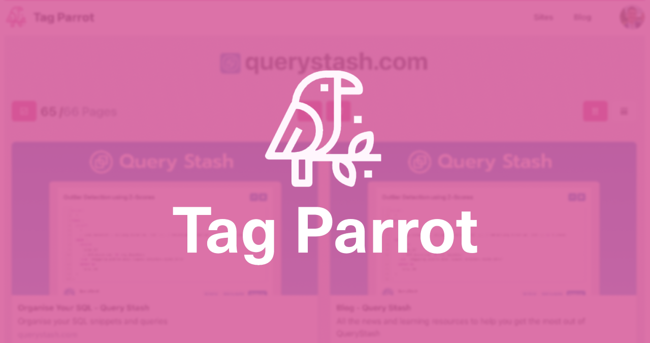 Tag Parrot’s AI-powered indexing takes the hassle out of keeping your site indexed.