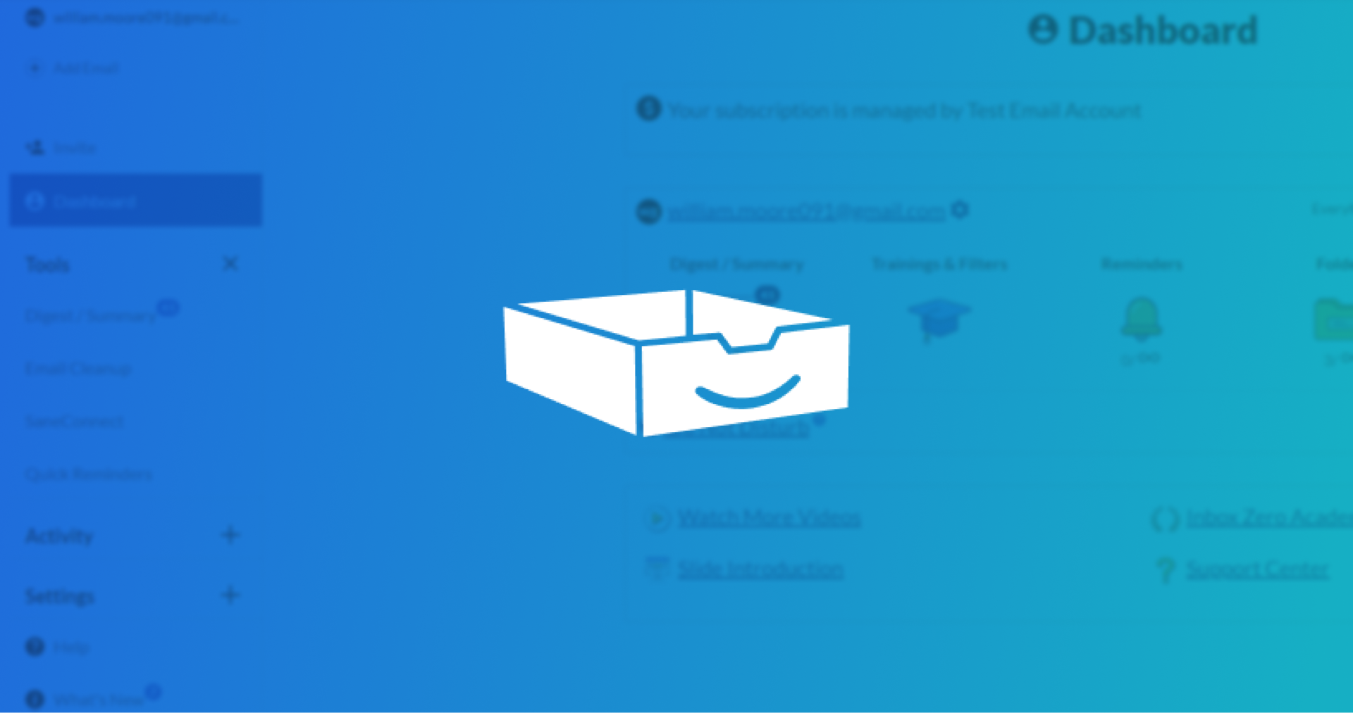 SaneBox automating email management